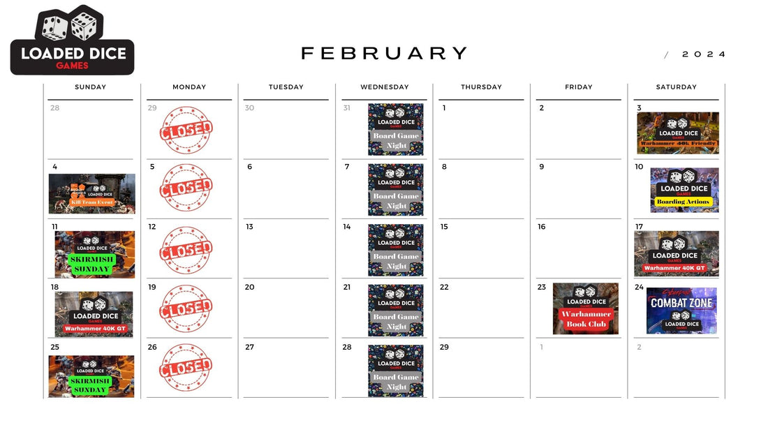 February Calendar