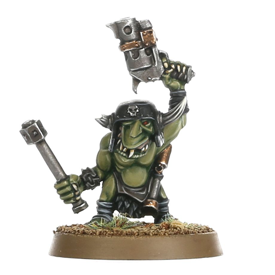 WH 40K: ORKS: RUNTHERD AND GRETCHIN