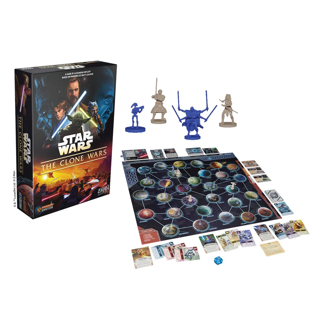 Star Wars The Clone Wars A Pandemic System Game