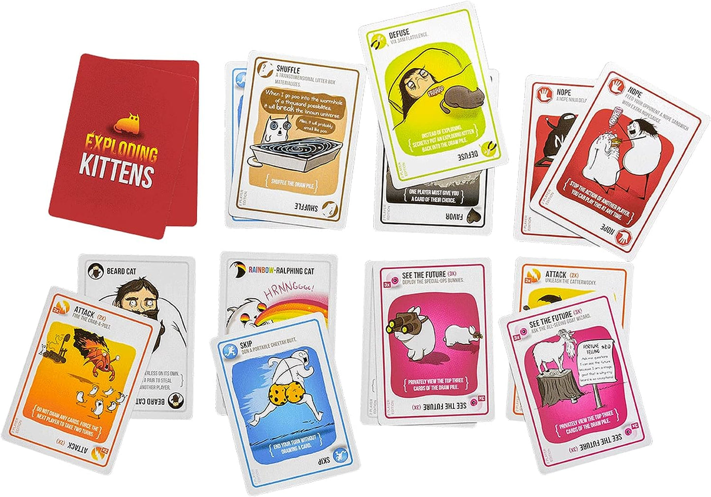 Exploding Kittens 2 Player Edition