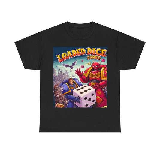 Loaded Dice Games Comic Tee