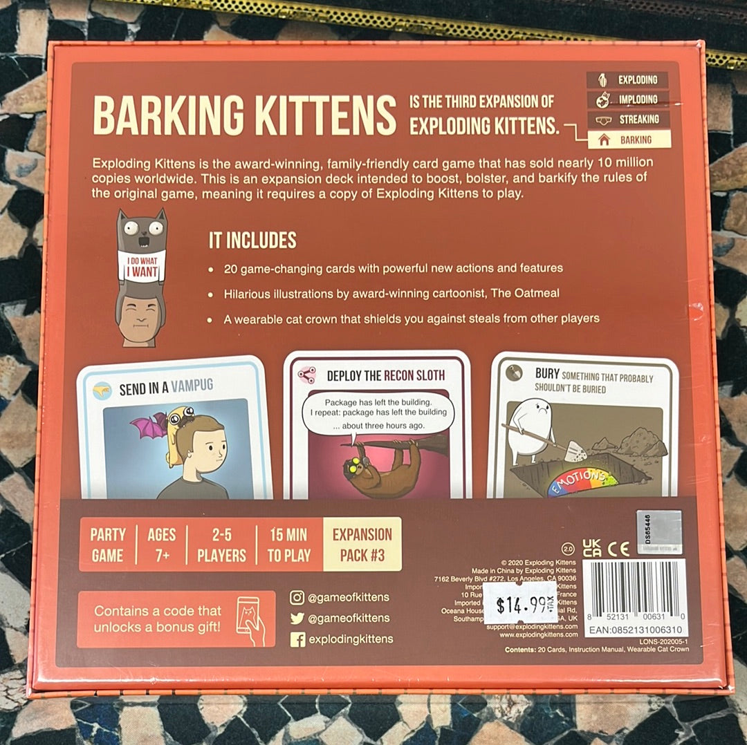 Barking Kittens