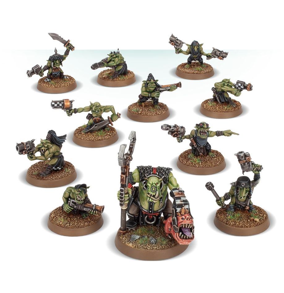 WH 40K: ORKS: RUNTHERD AND GRETCHIN