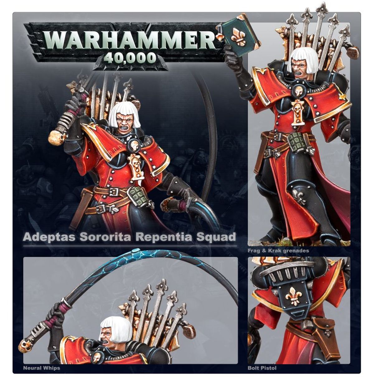 Warhammer: 40K: Adepta Sororitas: Repentia Squad