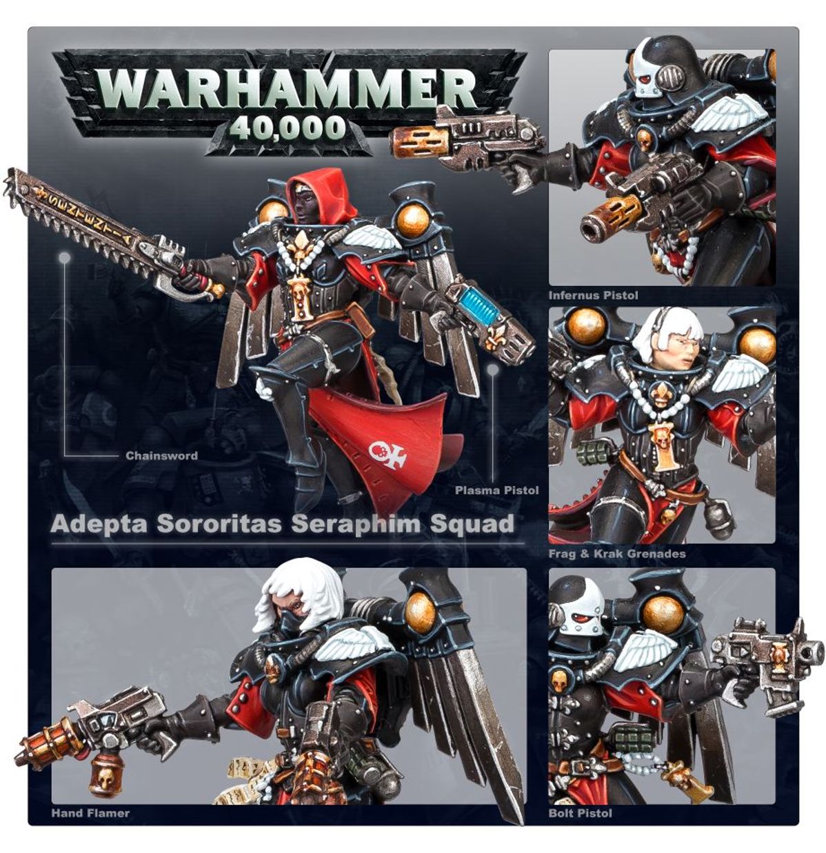 Warhammer: 40K: Adepta Sororitas: Seraphim Squad