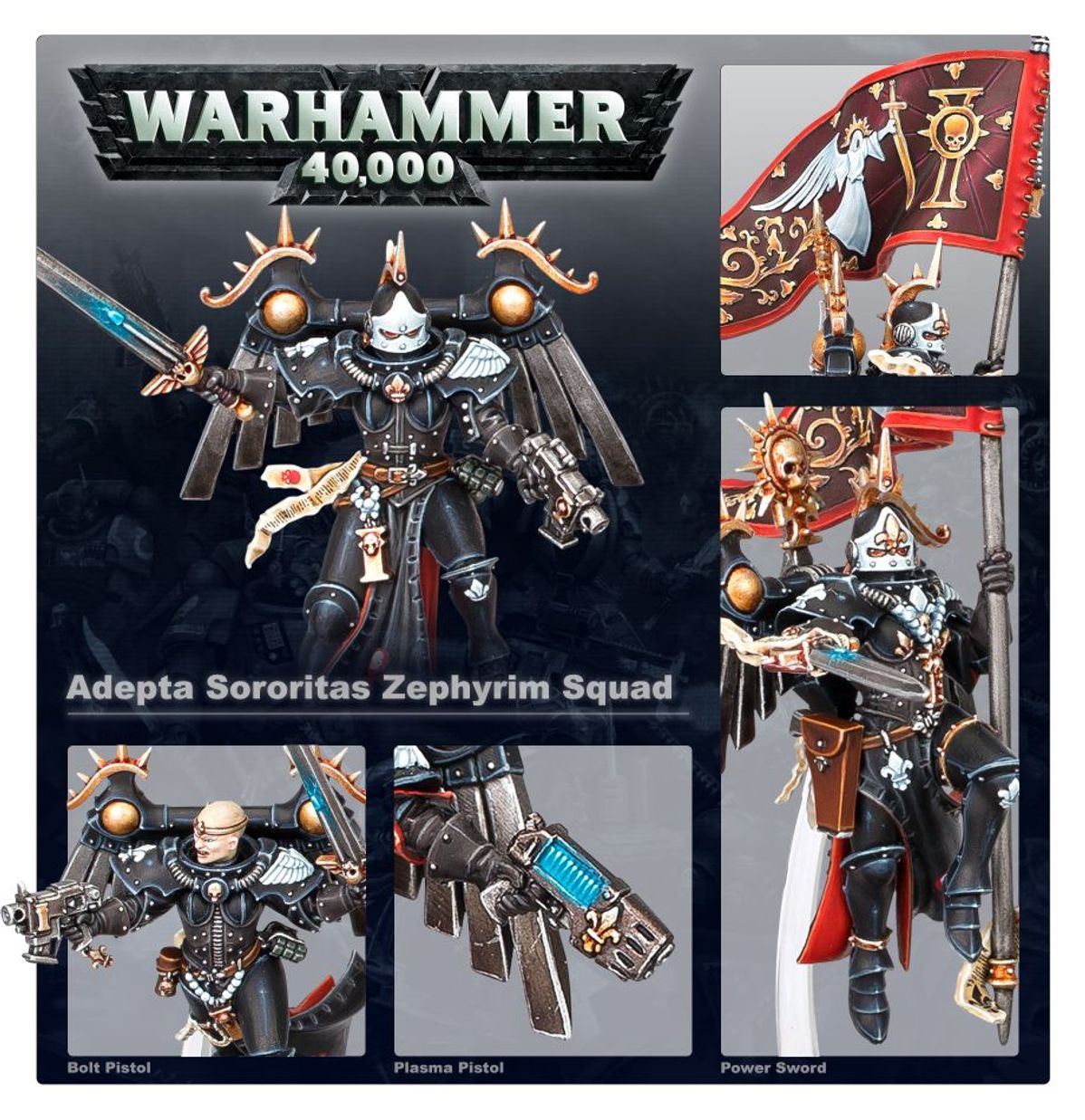 Warhammer: 40K: Adepta Sororitas: Seraphim Squad