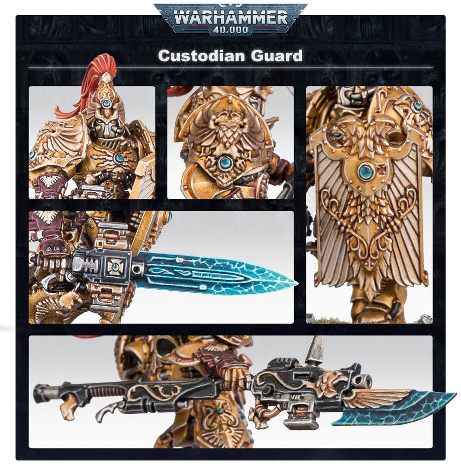 ADEPTUS CUSTODES: CUSTODIAN GUARD