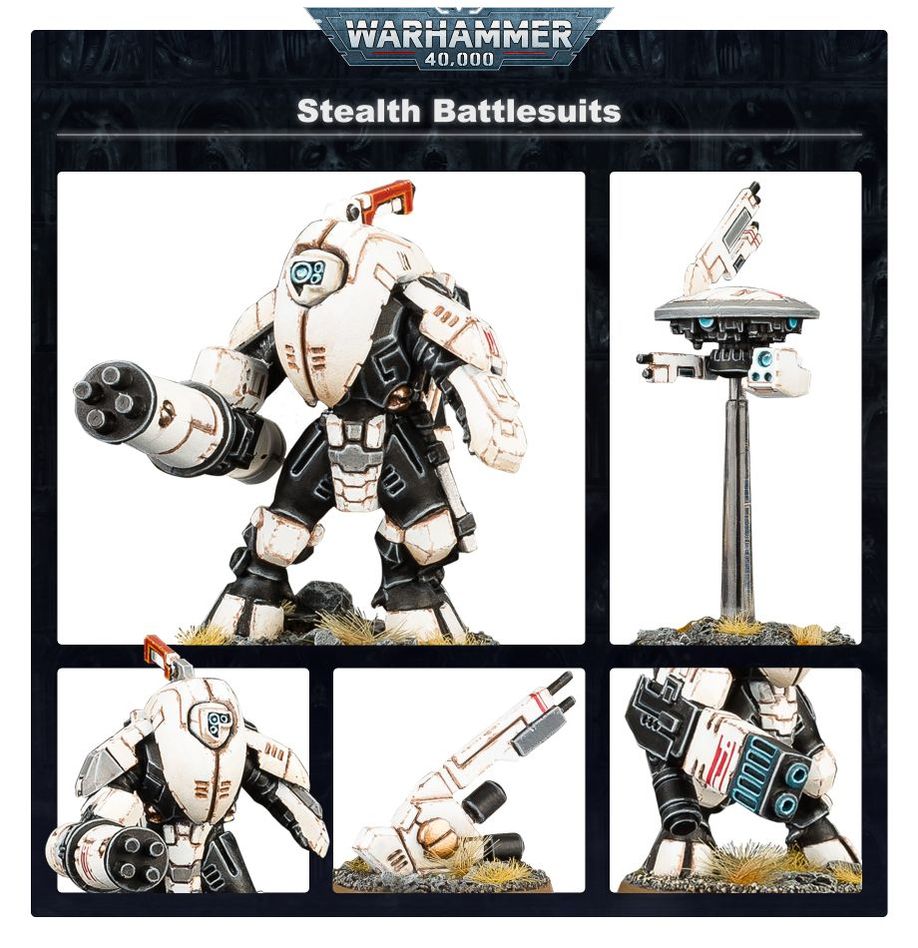 T'AU EMPIRE: STEALTH BATTLESUITS