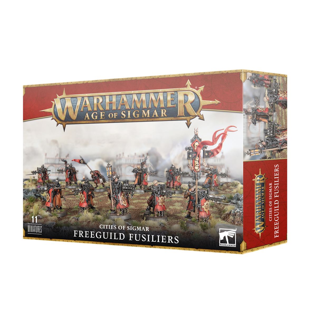 AoS: CITIES OF SIGMAR: FREEGUILD FUSILIERS