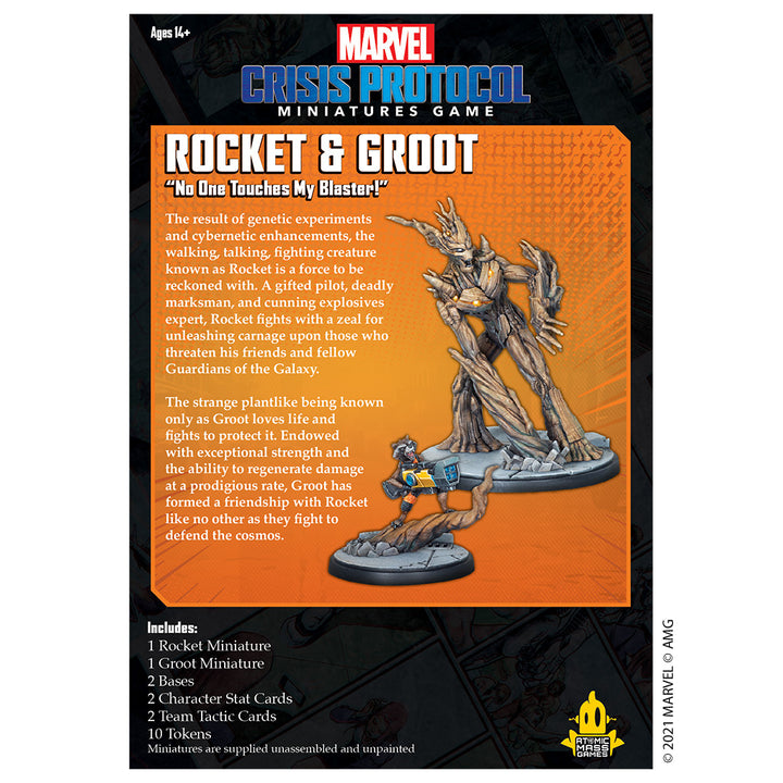 Marvel: Crisis Protocol - Rocket & Groot