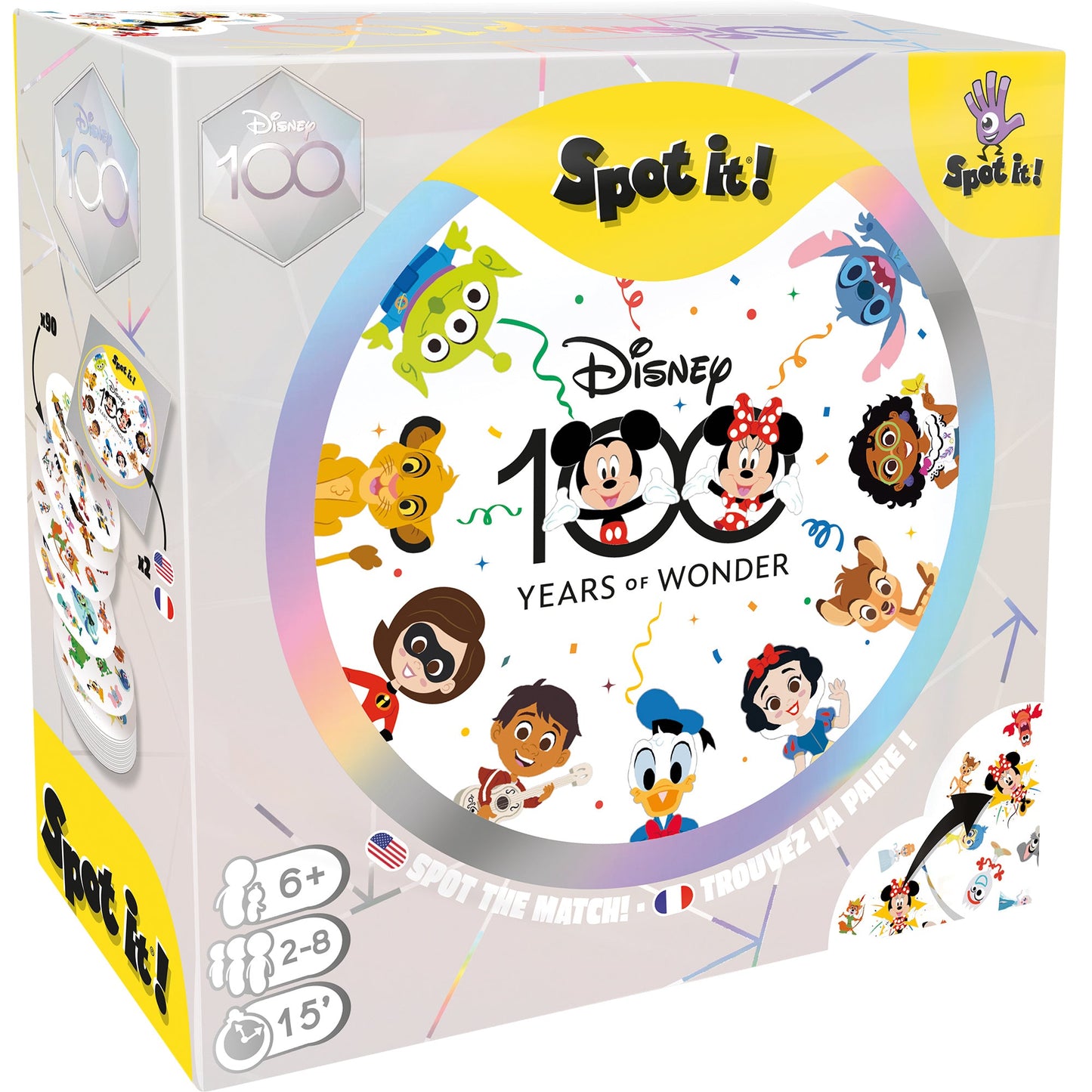 Spot It Disney 100th Anniversary