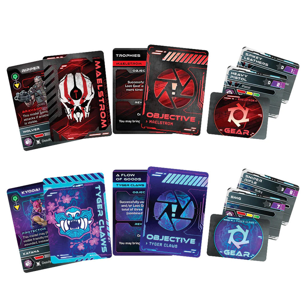 CYBERPUNK RED:COMBATZONE 2 PLAYER STARTER CORE BOX