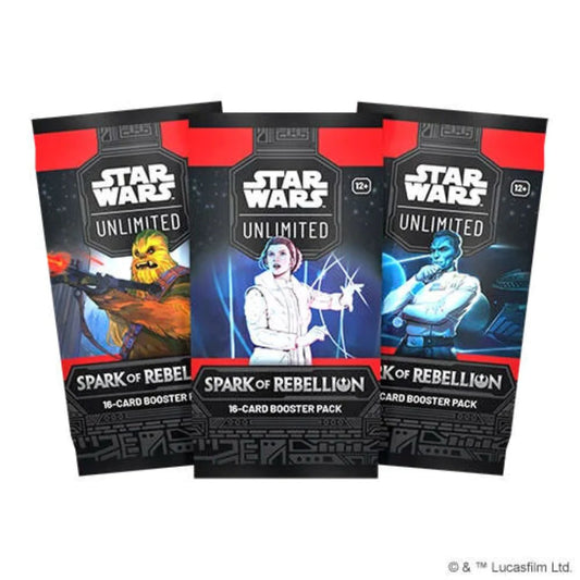 Star Wars: Unlimited - Spark of Rebellion Booster Packs