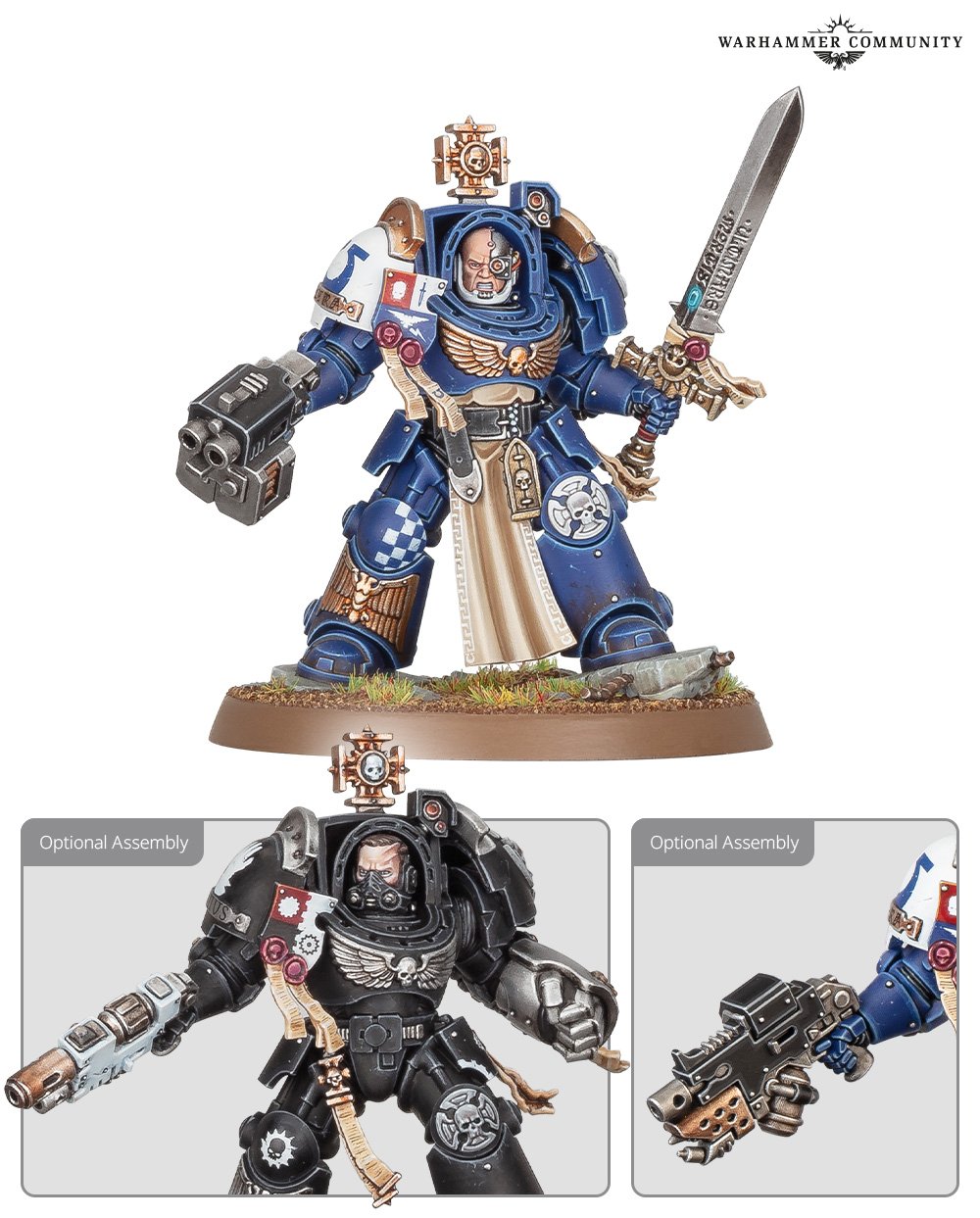 Space Marines: Captain In Terminator Armour