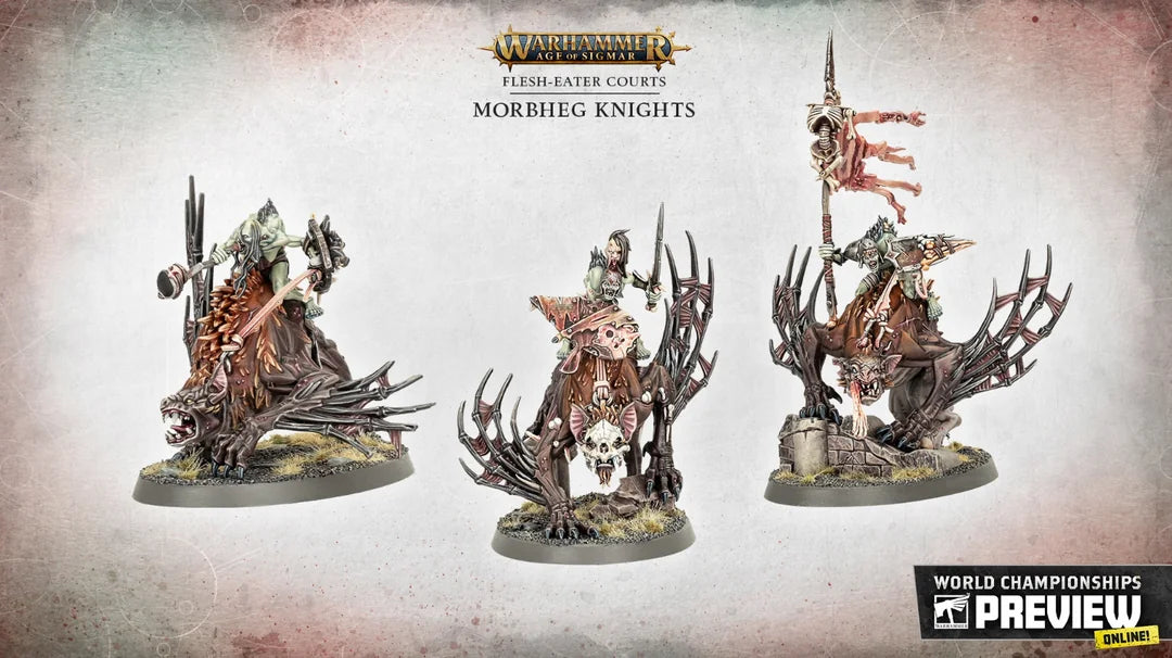 Flesh-Eater Courts: Morbheg Knights PRE ORDER 2/17/24