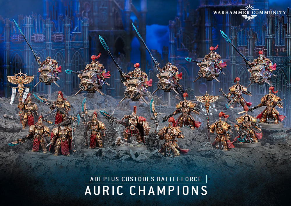 A/CUSTODES B/FORCE: AURIC CHAMPIONS