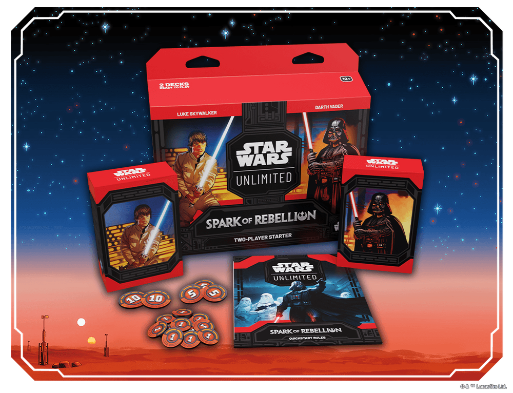 Star Wars: Unlimited - Spark  of Rebellion Two- Player Starter
