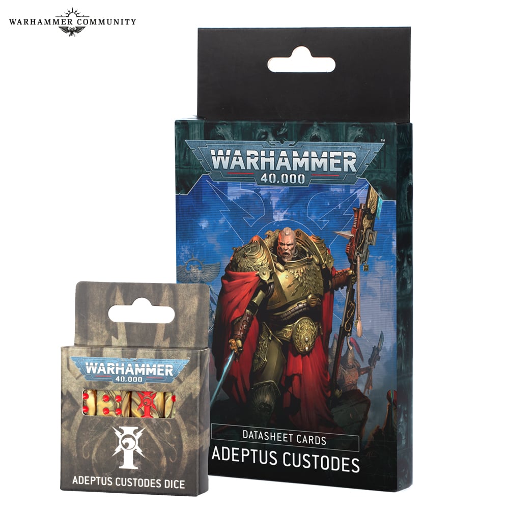 Adeptus Custodes Dice Set