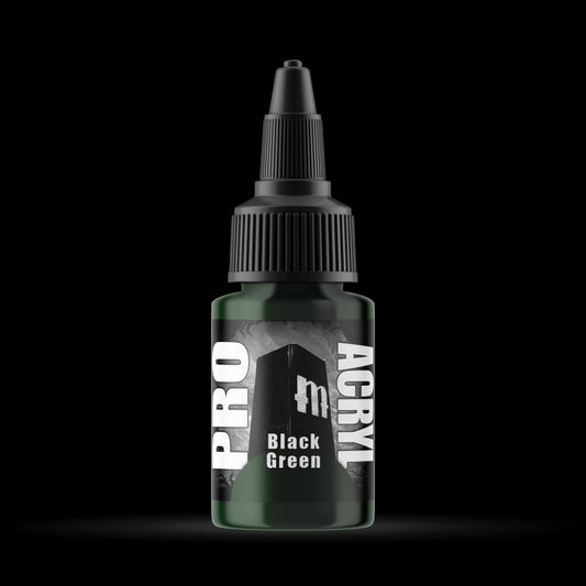 Pro Acryl: Black Green (22ml)