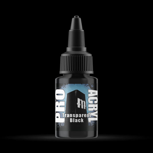 Pro Acryl: Transparent Black (22ml)