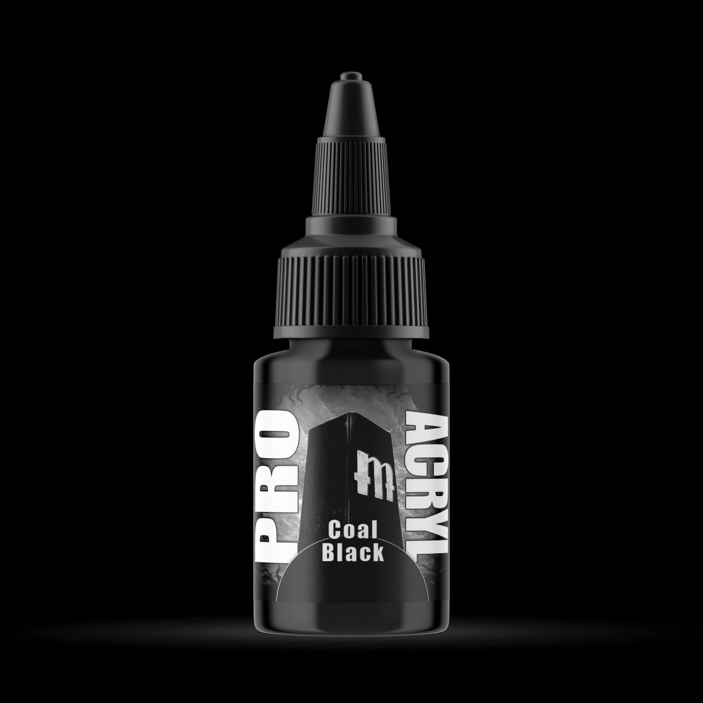 Pro Acryl: Coal Black (22ml)